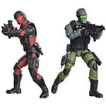 G.I. Joe - Classified Series - #218, Snake Eyes & Varmint ATV Vs. Stealth Viper & Cobra Stealth Flight Pod (Trubble Bubble)