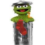 Super7 - Sesame Street - SuperSize Vinyl - Oscar the Grouch