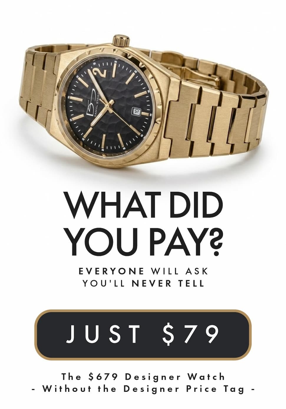Don't tell them how little you paid...