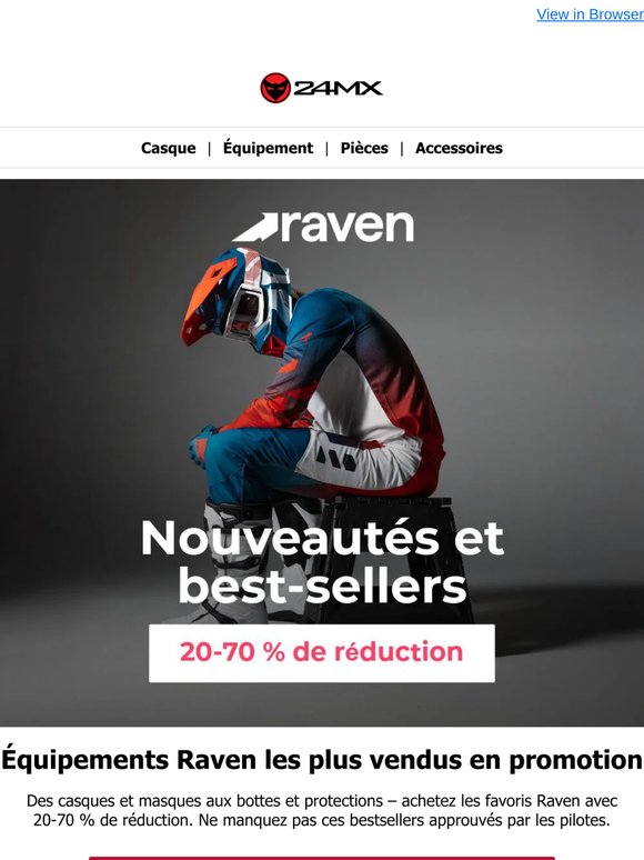 Raven à partir de 20 % de réduction