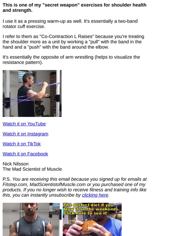 My "secret weapon" exercise for shoulder health (and joint stability)