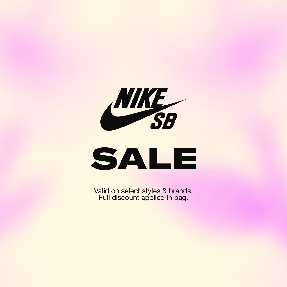 Shop sale Nike shoes up to 40% off