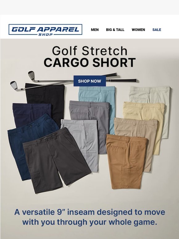 9” Inseam Built for the Back Nine⛳