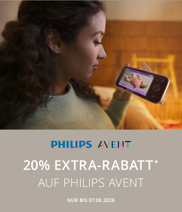 Nur bis zum 07.06.2026 - 20% Extra-Rabatt* auf Philips Avent - Jetzt sparen!