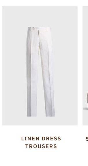 LINEN DRESS TROUSER