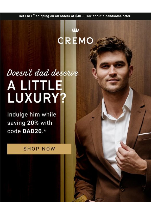 20% off Father's Day favorites