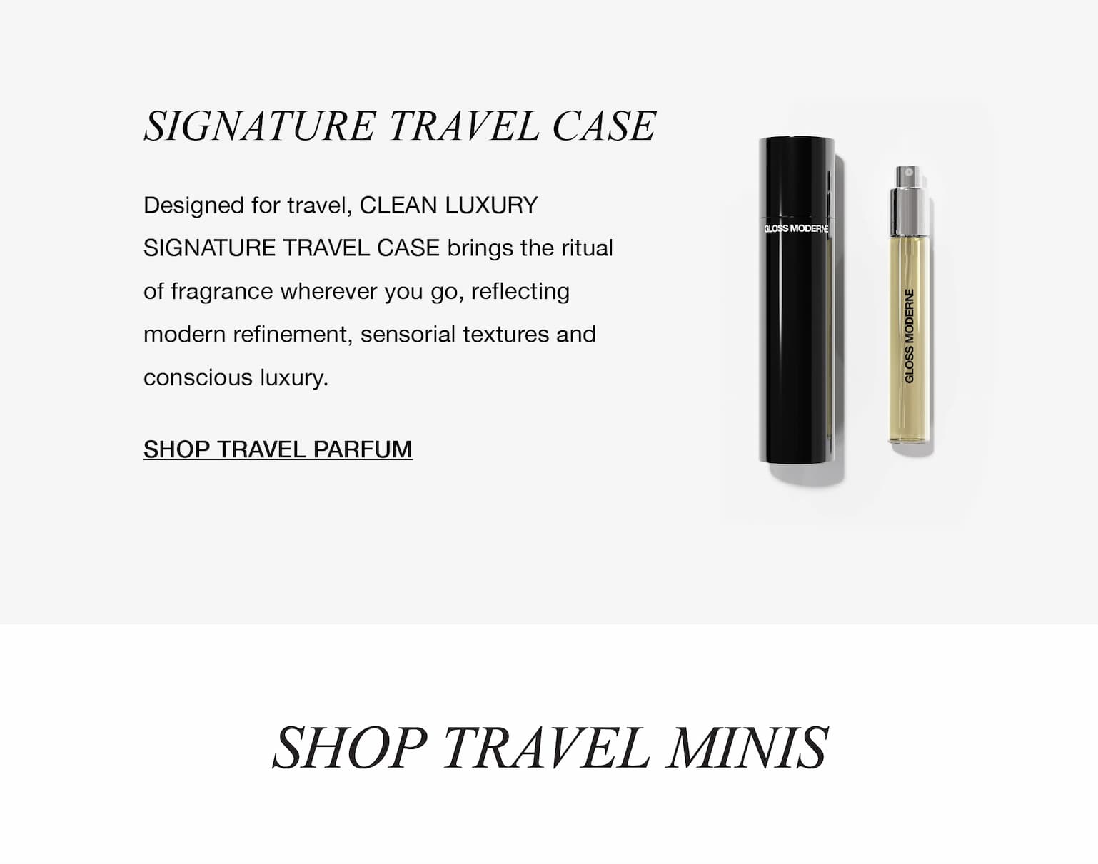 CLEAN LUXURY SIGNATURE TRAVEL CASE - PARFUM