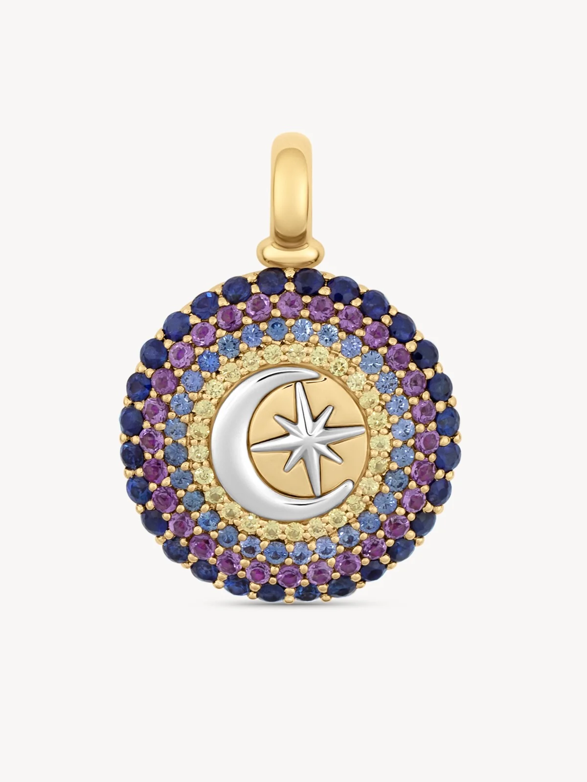 Image of Crescent Star Pendant