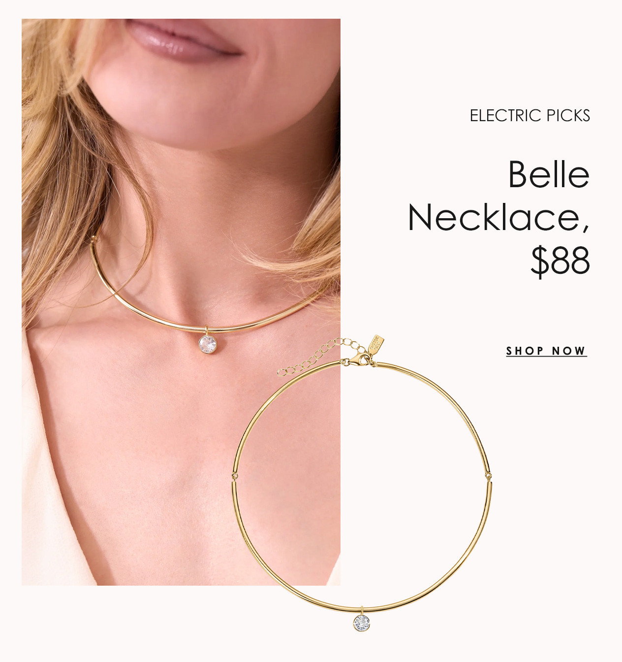 ELECTRIC PICKS Belle Necklace