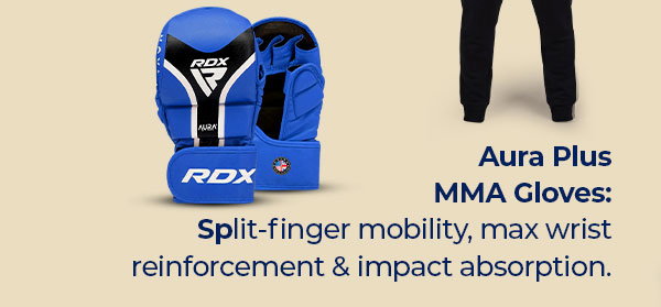 Aura Plus MMA Gloves: 