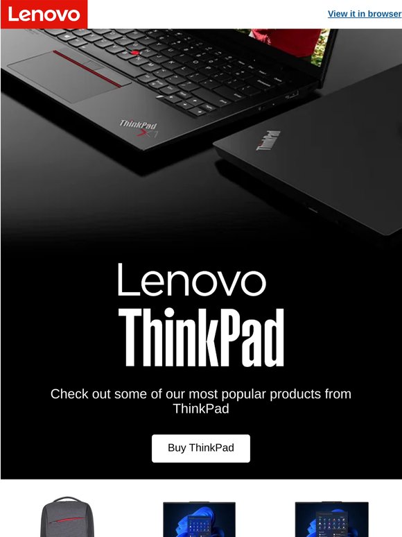 💻You'll be obsessed with these amazing ThinkPad products