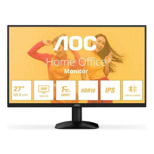 AOC Q27B35E 27" IPS Quad HD 75Hz HDMI Displayport Monitor
