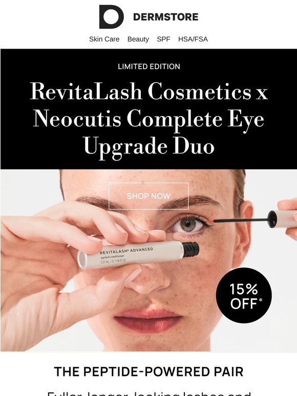 Limited Edition: Save 15% on the Neocutis x RevitaLash Cosmetics Bundle