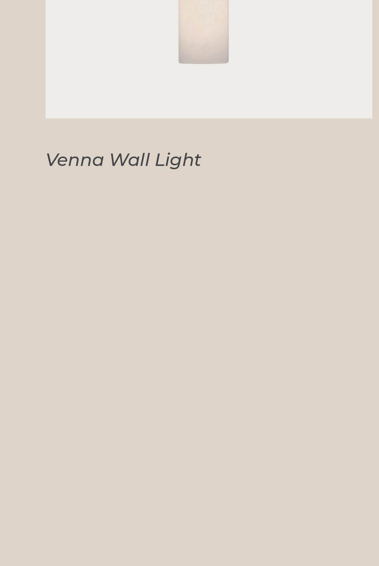 Venna Wall Light