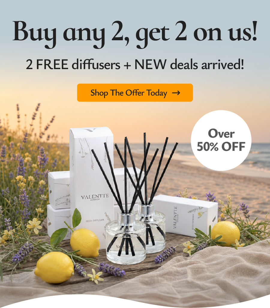 Grab 2 free diffusers + explore NEW deals!