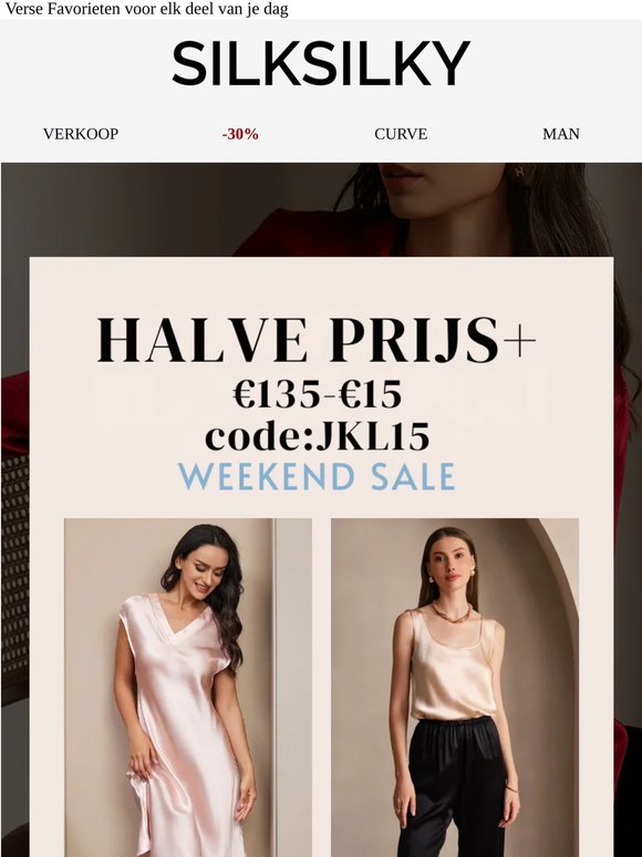 Uw Halve Prijs Zijde Aanbieding Eindigt Binnenkort! Claim Nu Uw Coupon