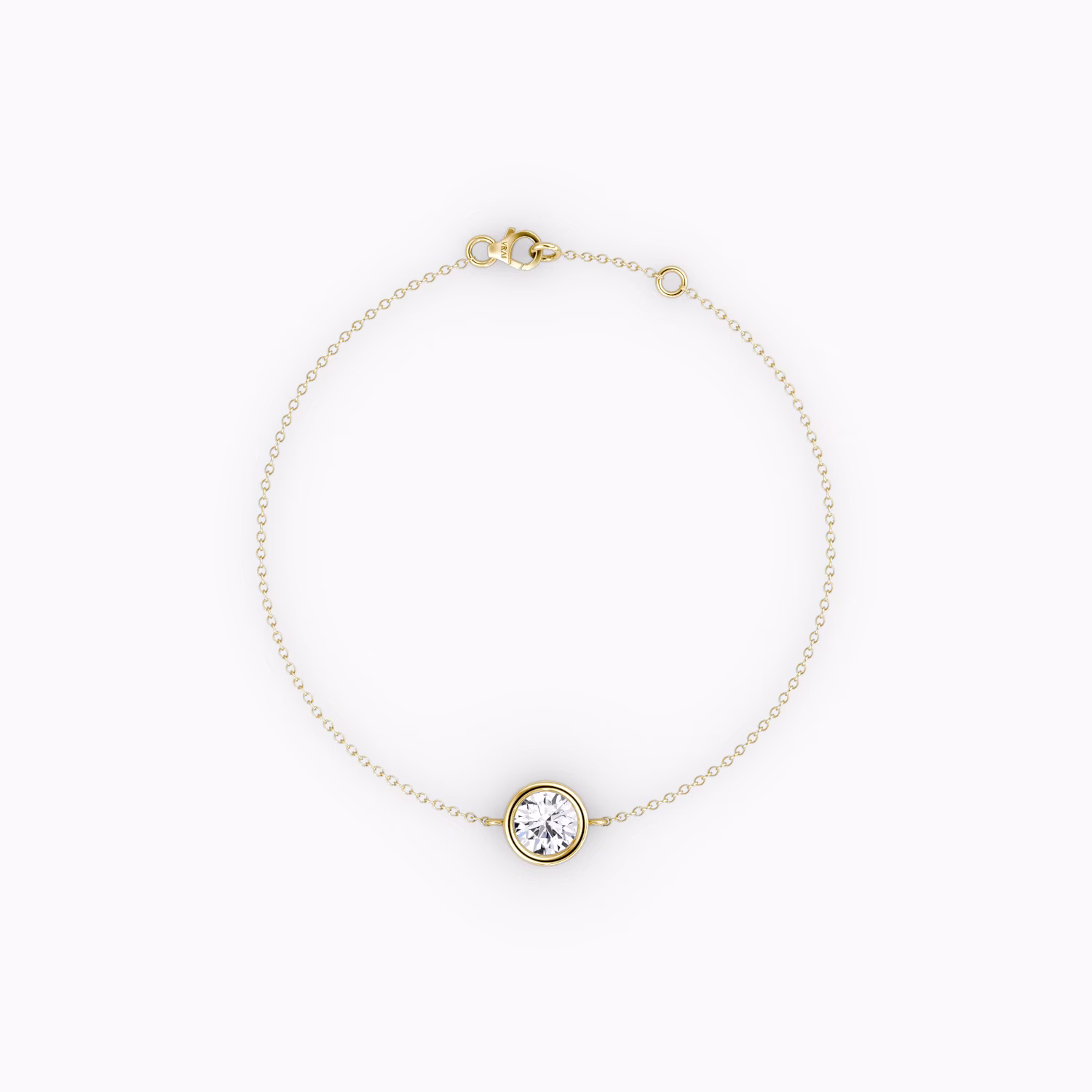 Bezel Solitaire Bracelet