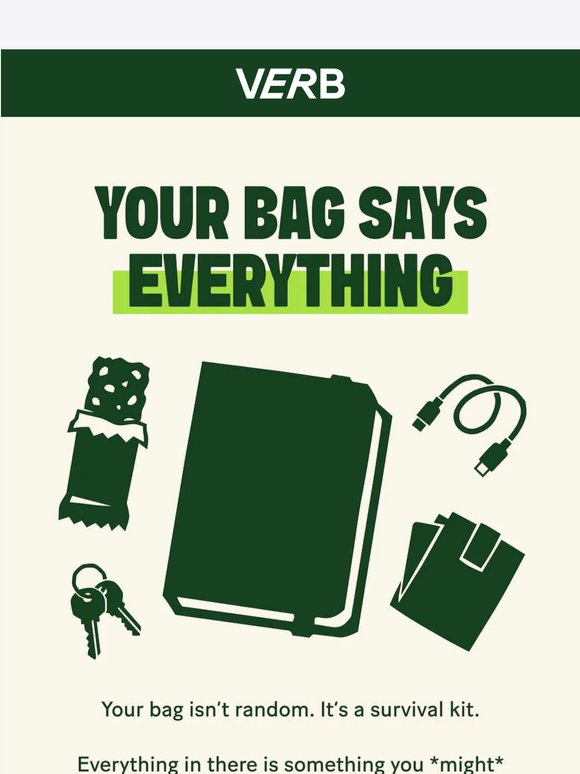 Be honest…what’s in your bag right now?