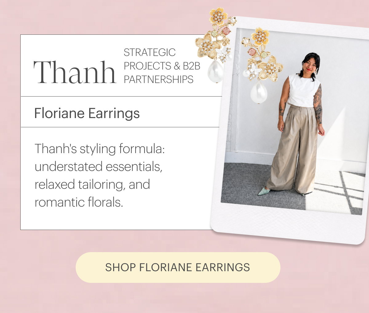 Floriane Earrings