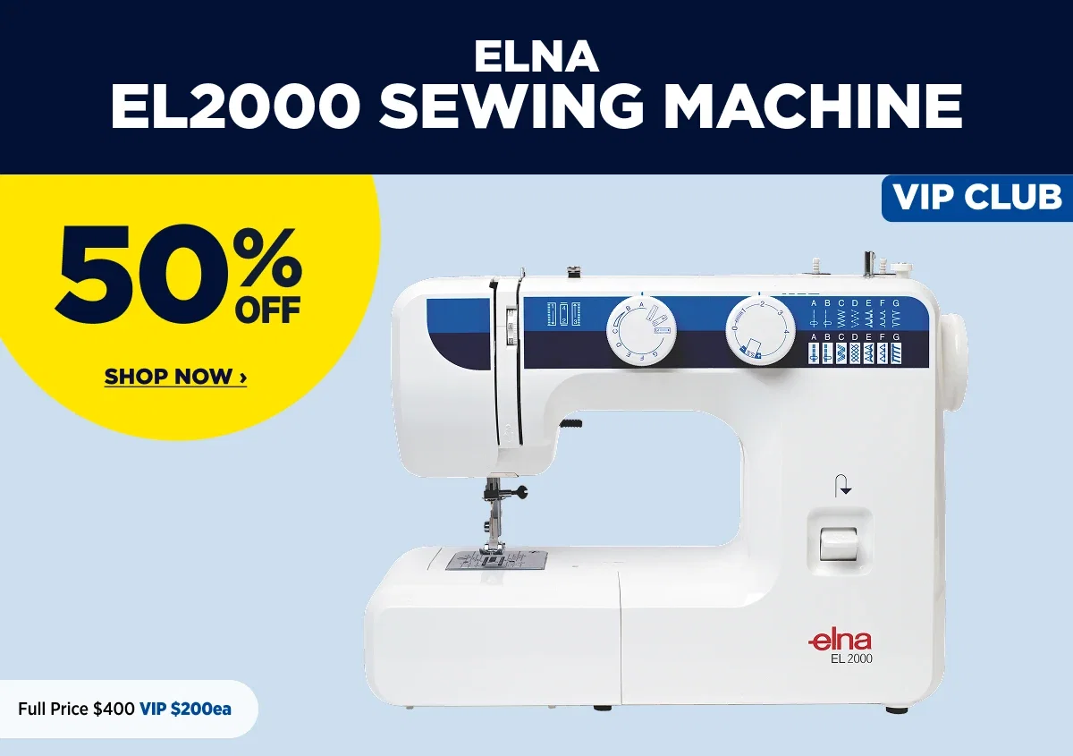 ELNA EL2000 SEWING MACHINE