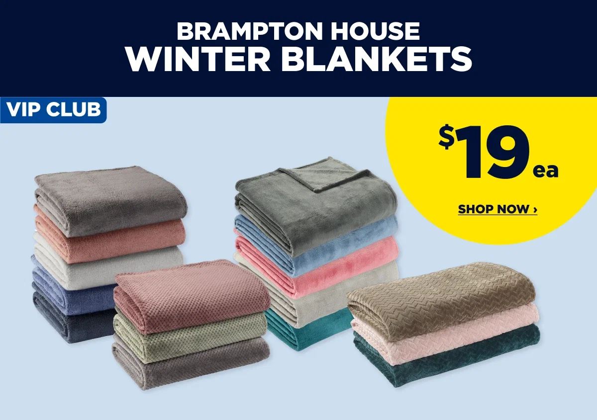 BRAMPTON HOUSE WINTER BLANKETS