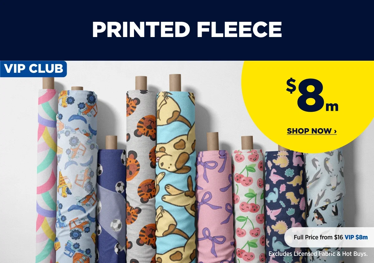 PRINTED FLEECE
