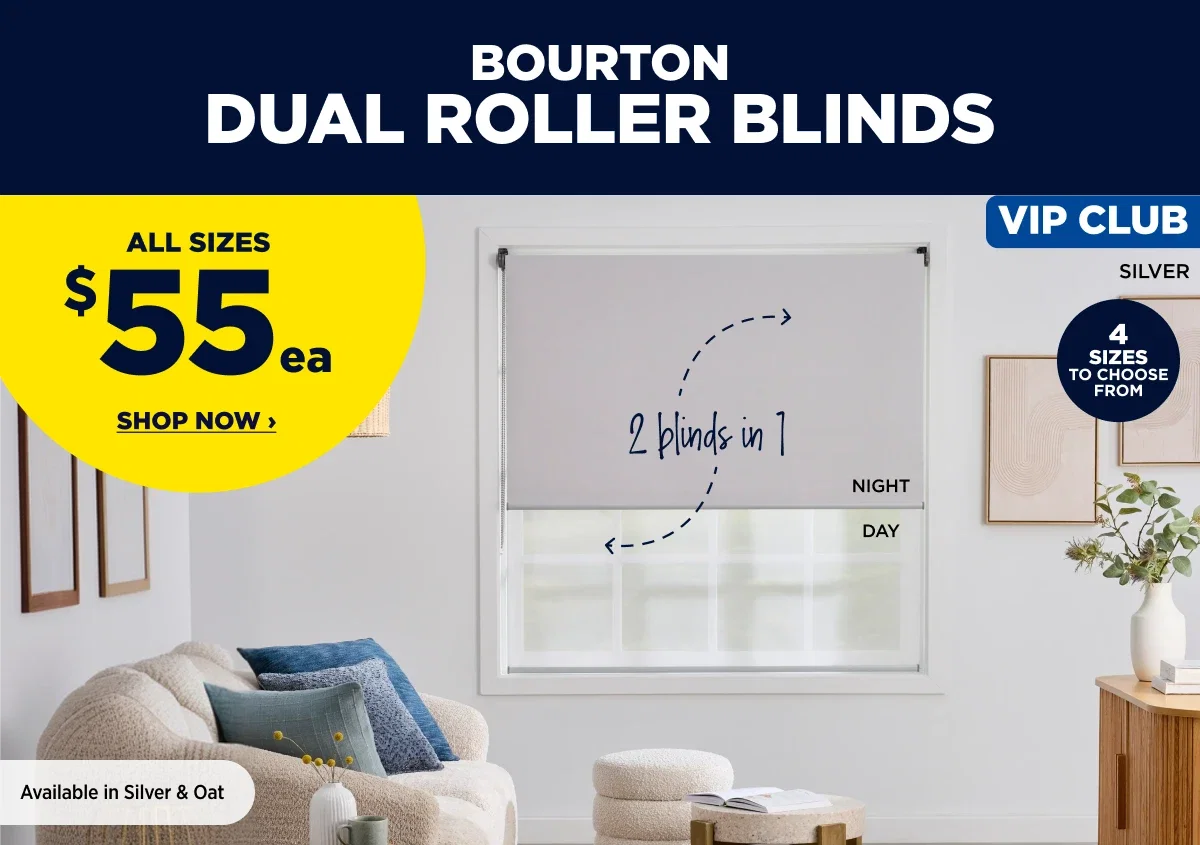 BOURTON DUAL ROLLER BLINDS