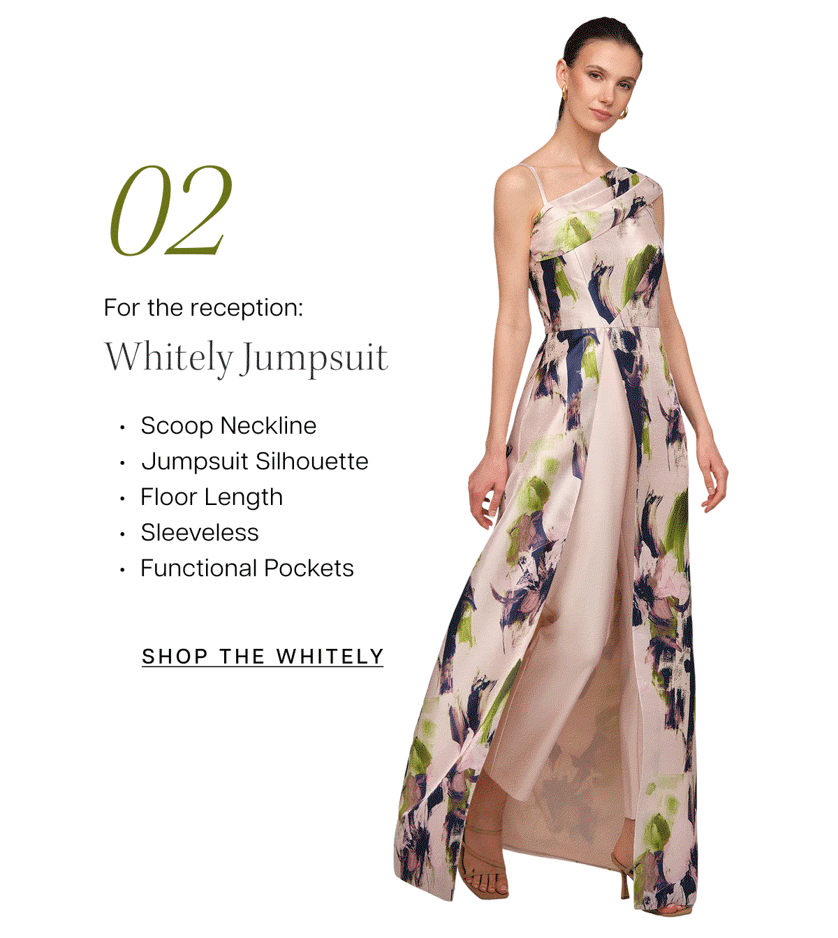 2. For the reception: Whitley Jumpsuit | Shop the Whitley 
