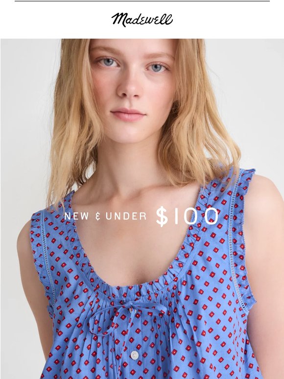 New & under $100