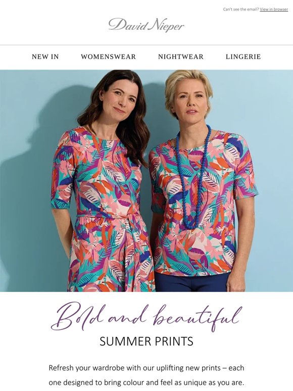 Explore our bold and beautiful prints