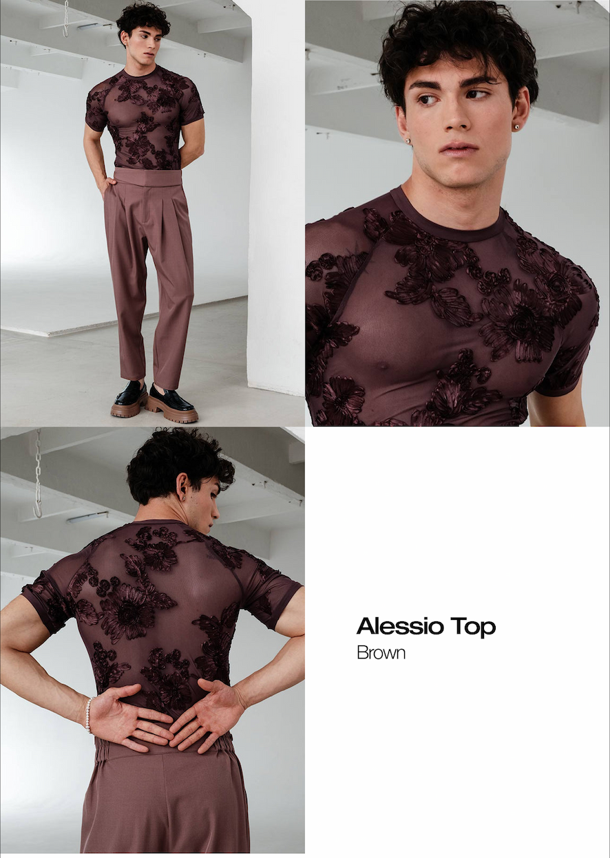Alessio Top Brown