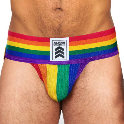 Alpha Charlie Jock Strap Barracks Arc-en-Ciel