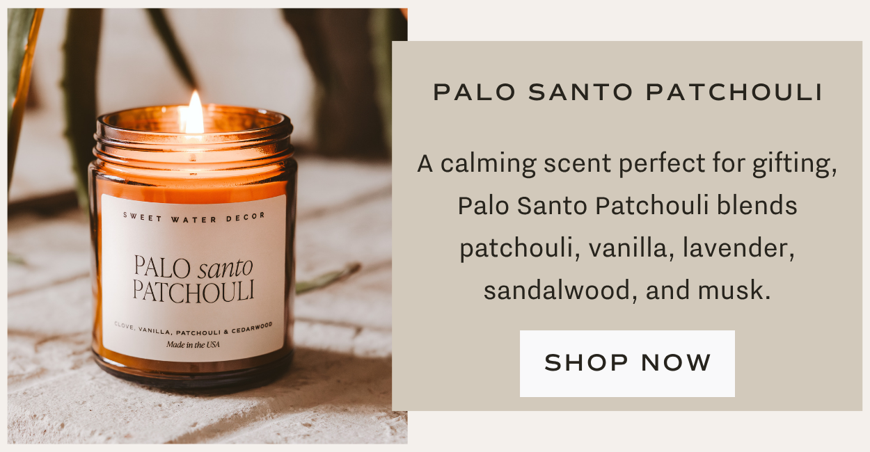 Perfect for gifting, shop Palo Santo Patchouli