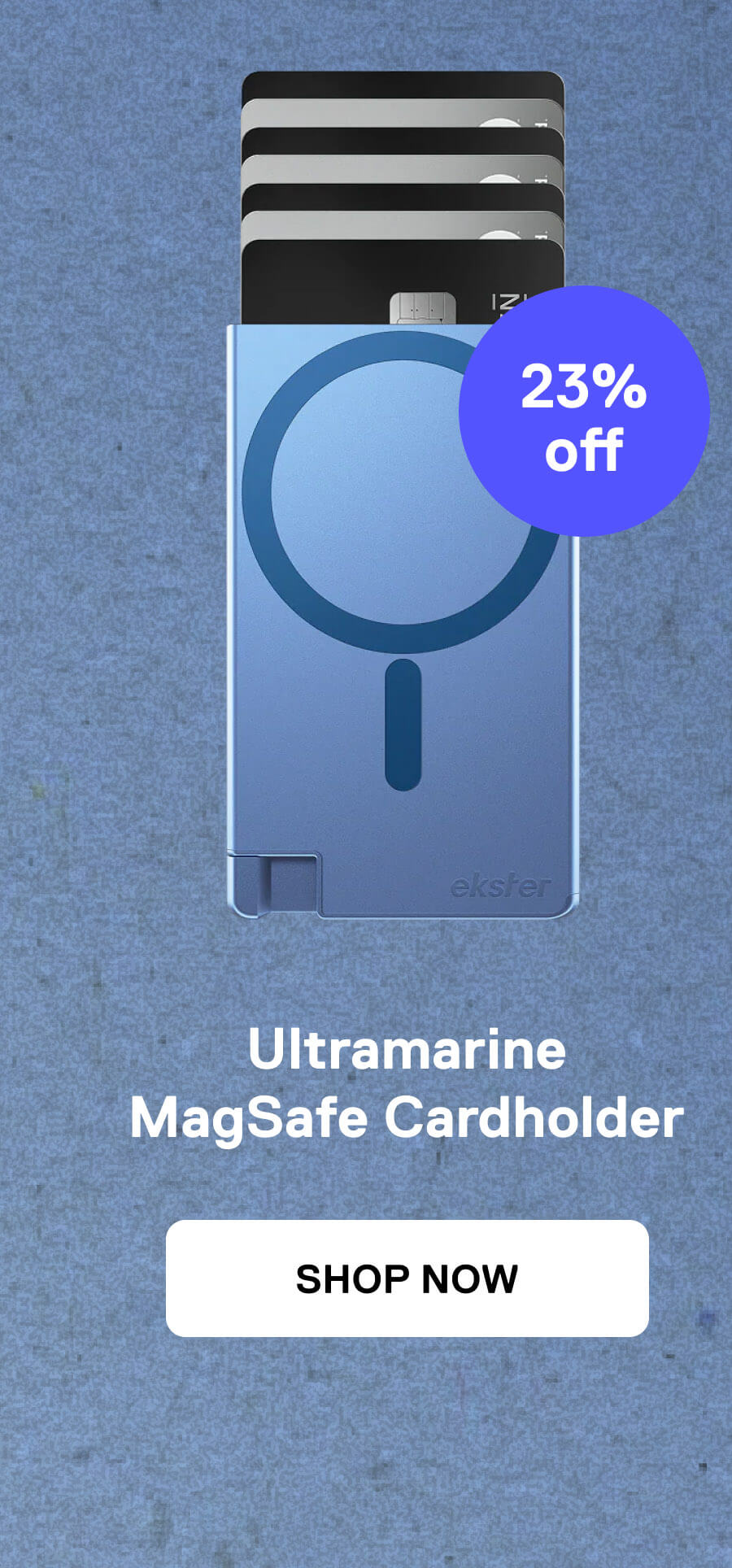 Ultramarine MagSafe Cardholder 23% off