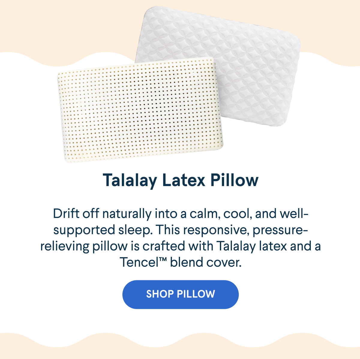 Shop Talalay Latex Pillow