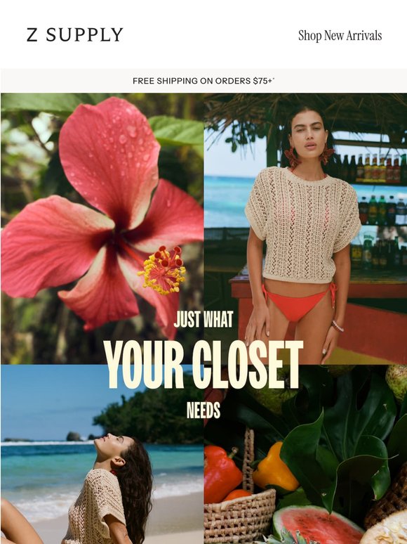 New Summer Styles Just Landed