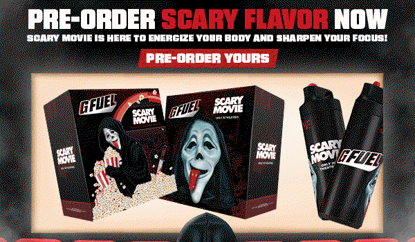 Pre-Order Scary Flavor Now | Scary movie is here to energize your body and sharpen your focus!