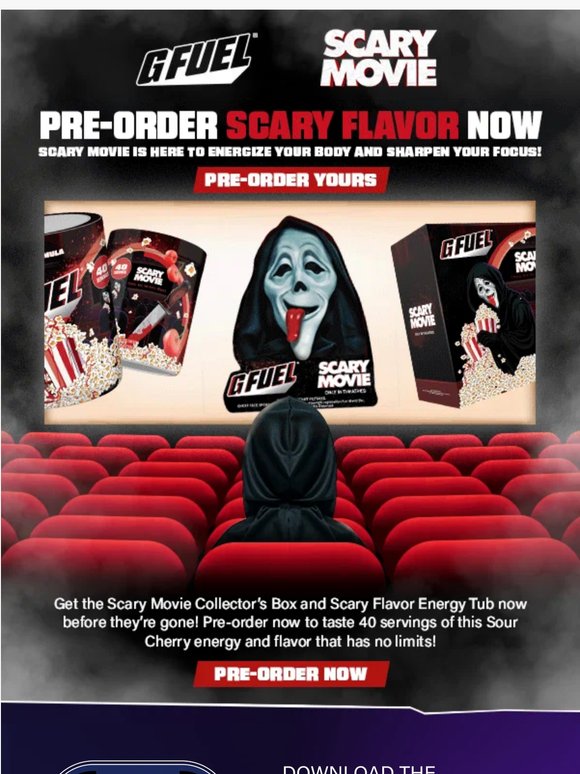 🚨 NEW: Scary Movie x G FUEL Is LIVE