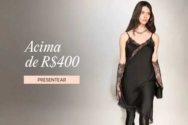 Acima de R$400