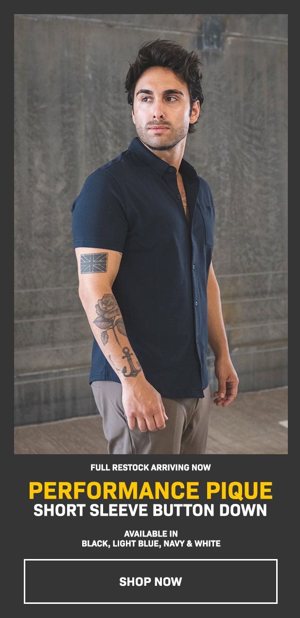 Performance Pique Short Sleeves