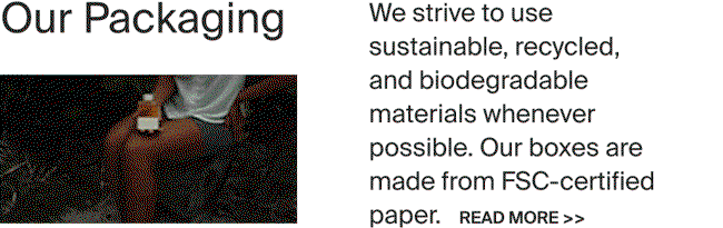 Our Packaging
