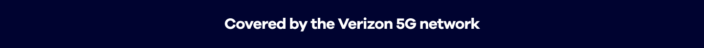 Covered by the Verizon 5G network