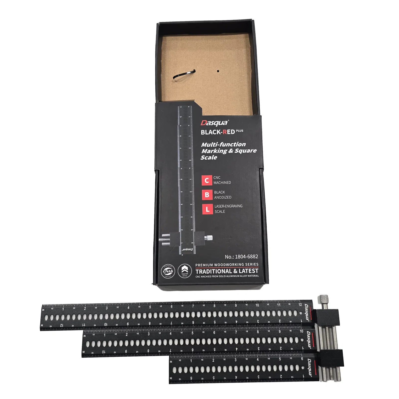 Image of 3PC MULTIFUNCTION MARKING & SQUARE SCALE