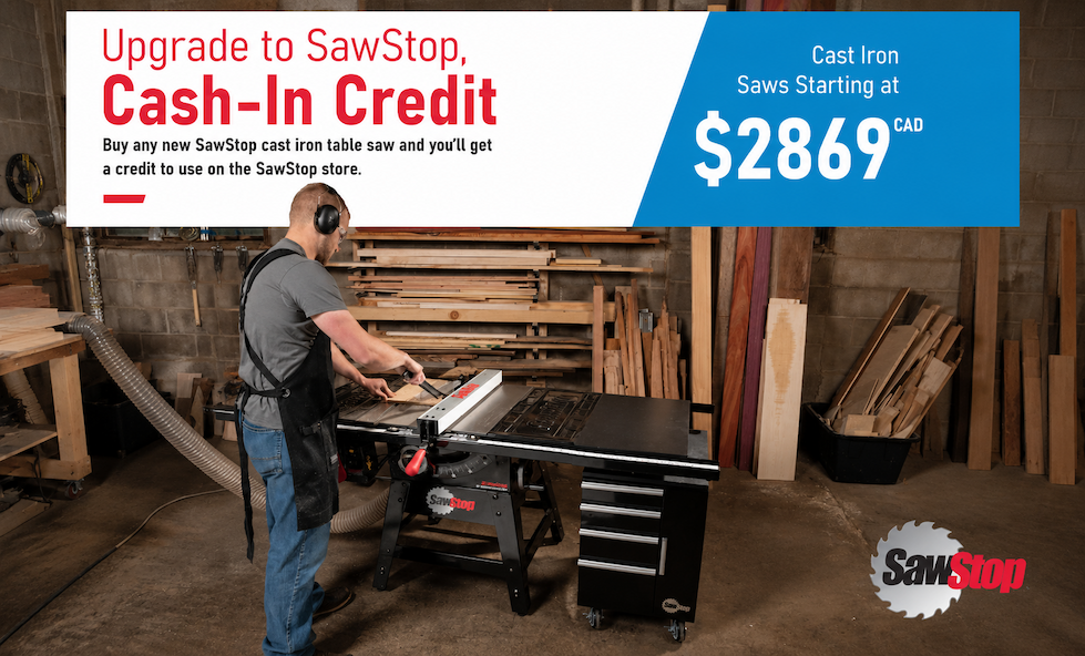 Sawstop Promo