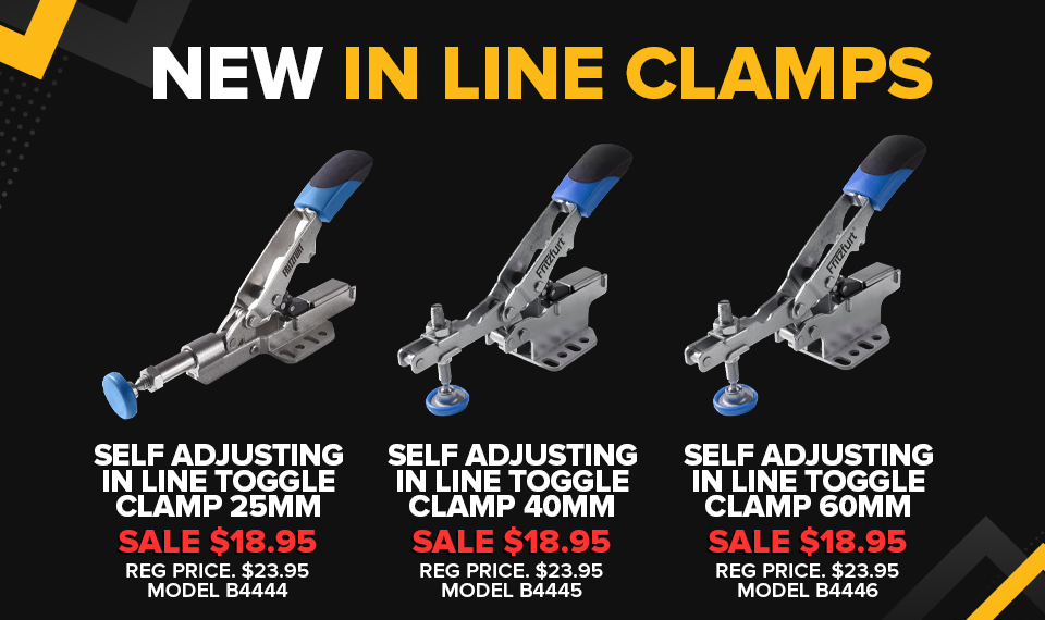 Self Adjusting Inline clamp