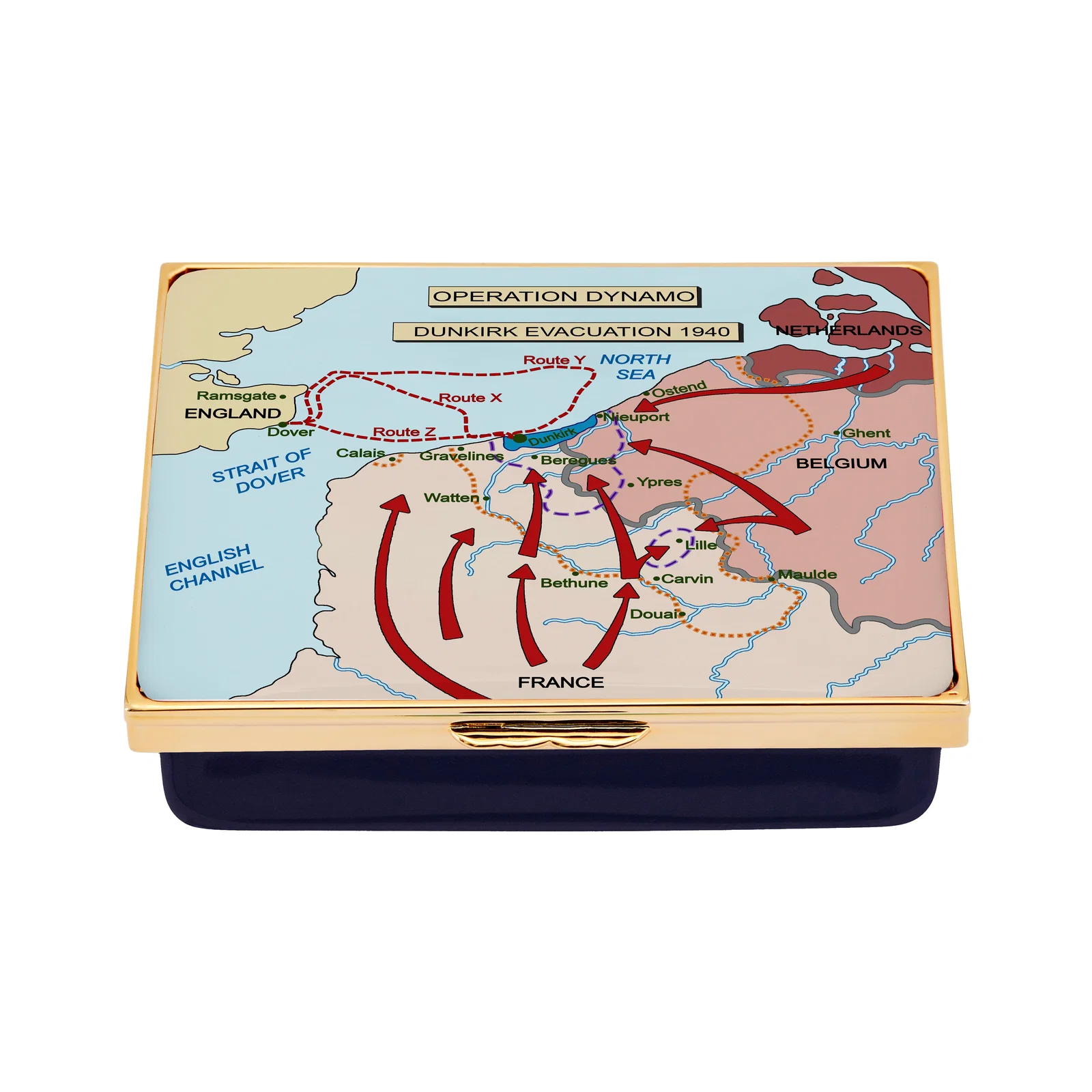 Image of Operation Dynamo - 85th Anniversary of The Battle of Dunkirk Enamel Box