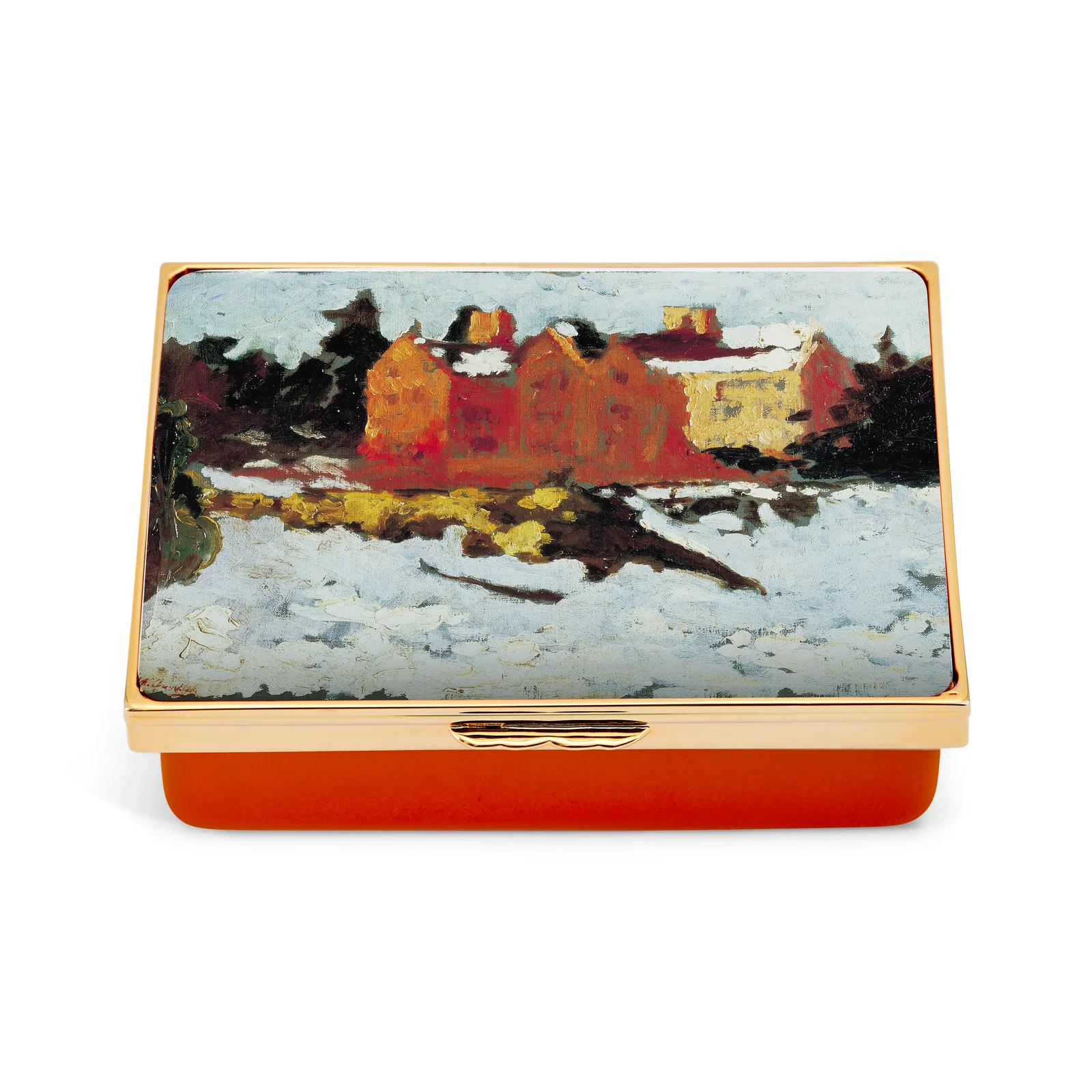Image of Sir Winston Churchill ‘Winter Sunshine, Chartwell' Enamel Box