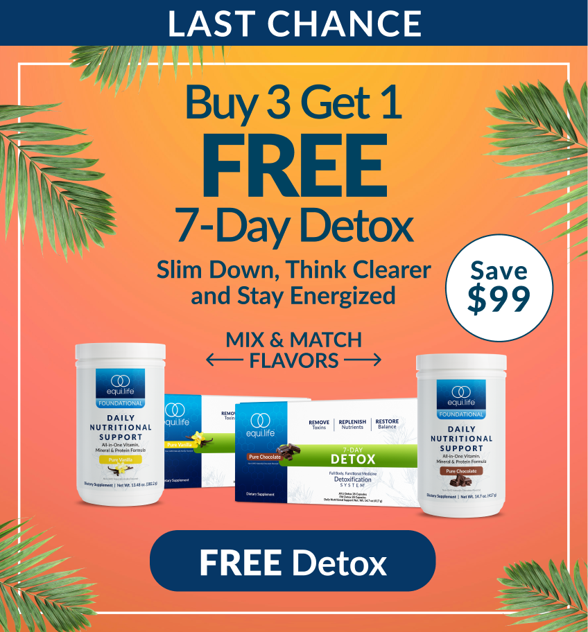 Last Chance: Buy 3, Get 1 FREE 7-Day Detox Offer