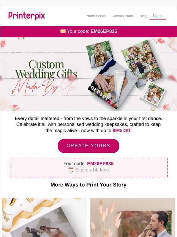 ✨💍 Wedding Memories Preserved from only £3.89
