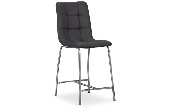 Vienna Dark Gray 24" Upholstered Barstool